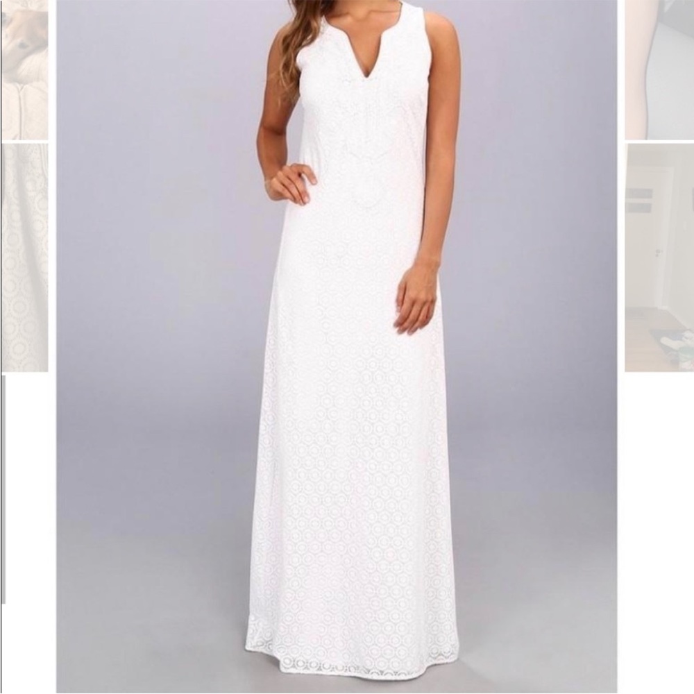 Lilly Pulitzer Westport White Maxi, Medium